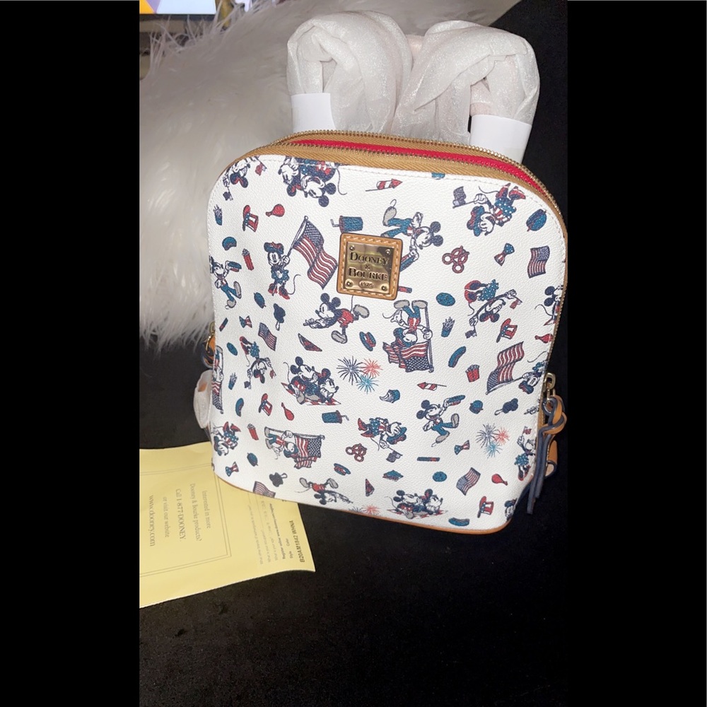 NWT Disney Dooney And Bourke Americana Backpack